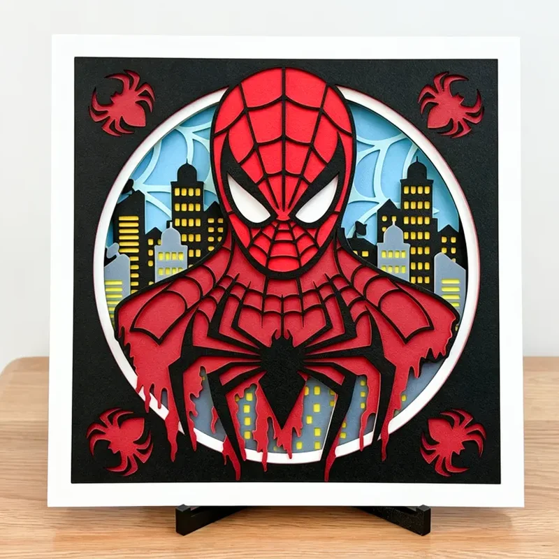 Багатошарове 3D-панно «Spider-Man»
